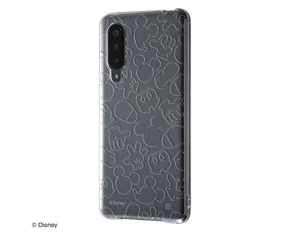 AQUOS zero5G basic/『ﾃﾞｨｽﾞﾆｰｷｬﾗｸﾀｰ』/TPUｿﾌﾄｹｰｽ ｷﾗｷﾗ