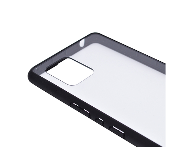 AQUOS zero6 専用ケース ハイブリッドケース TPU+PC 8H ブラック 4