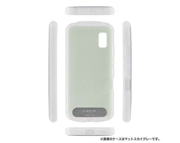 AQUOS wish/wish2 超軽量・極薄・耐衝撃ハイブリッドケース「PALLET AIR STRAP」 マットサクラピンク (ショルダーストラップ付属) 3